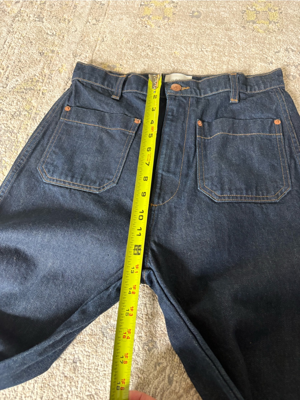 DÔEN Newport Jeans Rinse Wash Size 28 - Picture 10 of 13